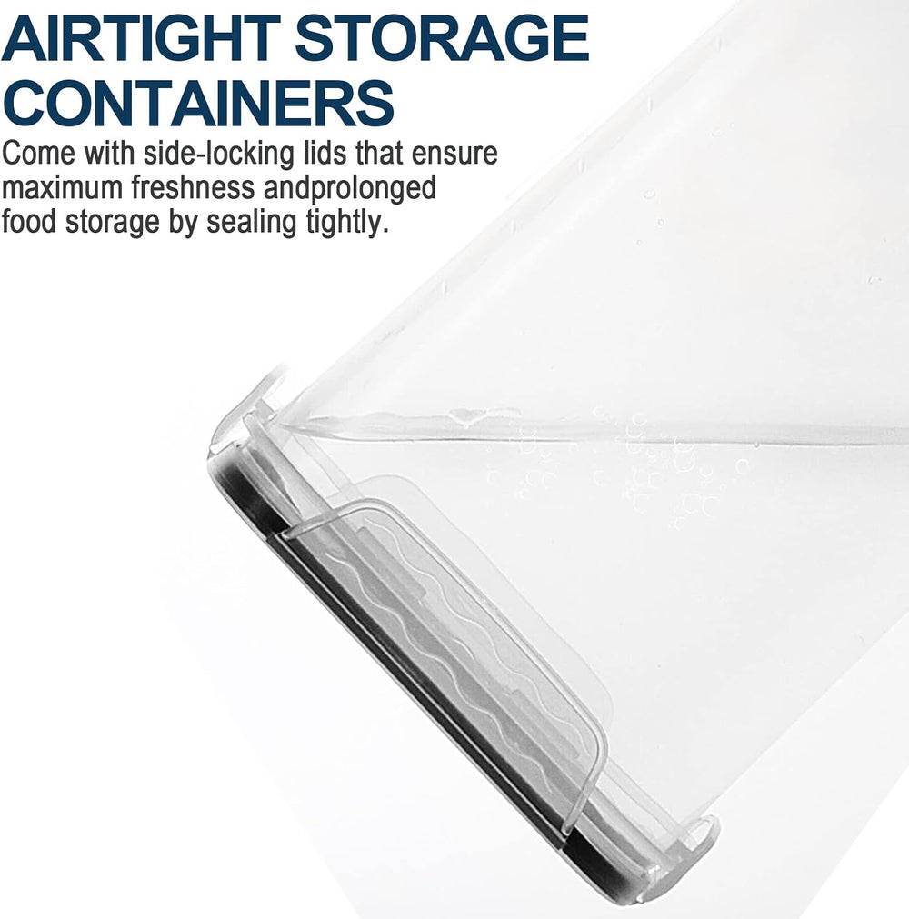 M MCIRCO Extra Large 4 Pack, 6.5L/7qt/220oz Tall Food Storage Containers