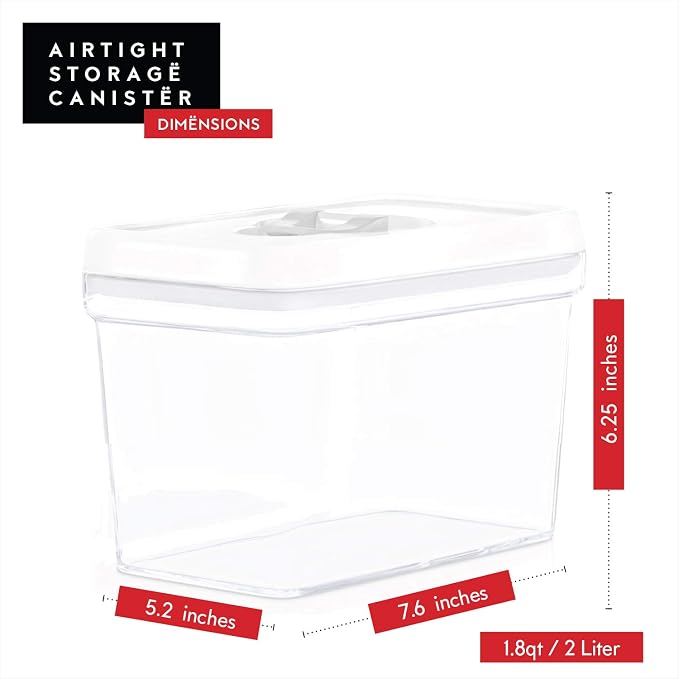 DWËLLZA KITCHEN Airtight Food Storage Containers (4 Pc)