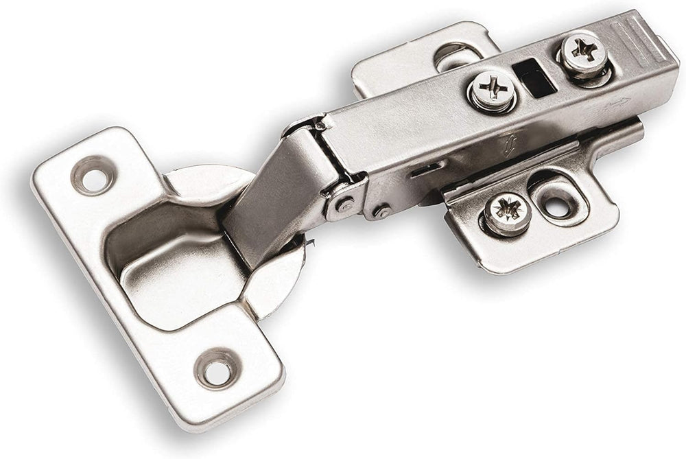 Berta 20-Pack Full Overlay Frameless Soft Closing European Hinges, 3D Adjusta...