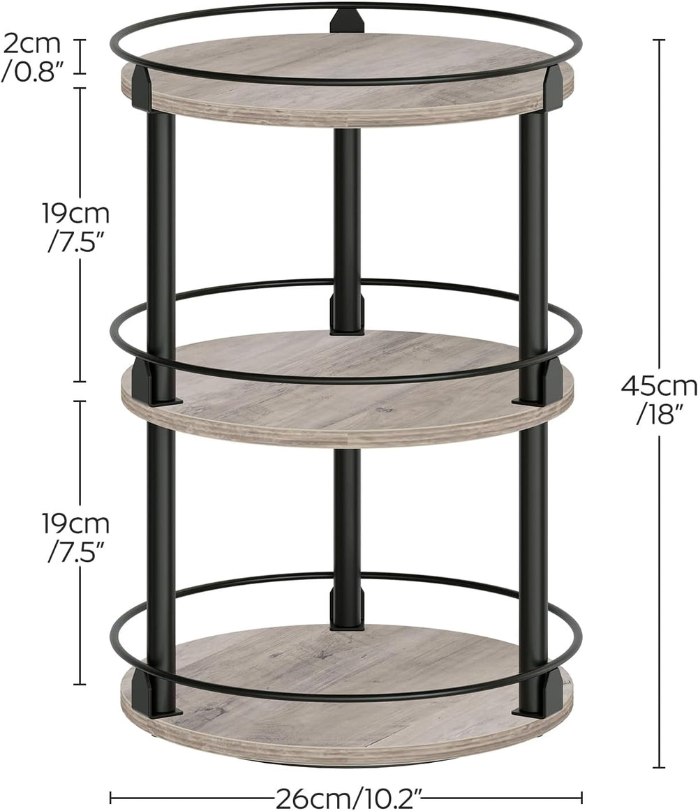 YATINEY 3-Tier Lazy Susan Organizer, Rotating Spice Rack, Spinning Organizer,...