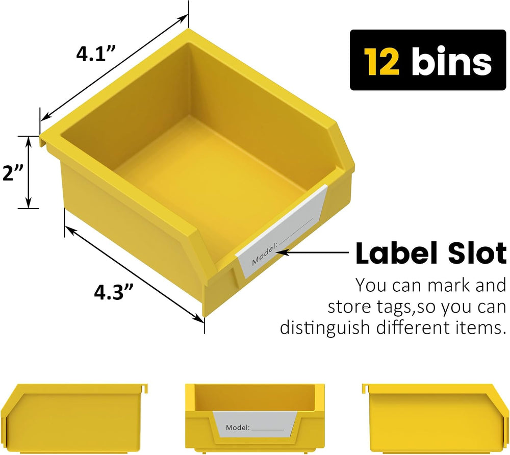 UNITEDPOWER Rotating Storage Bins, Tool Organizer, Hardware Crafts, Small Par...