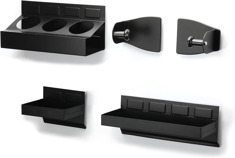 Magnetic Toolbox Shelf, Tray and Holder, 4-Piece Magnetic Toolbox Tray Set To...
