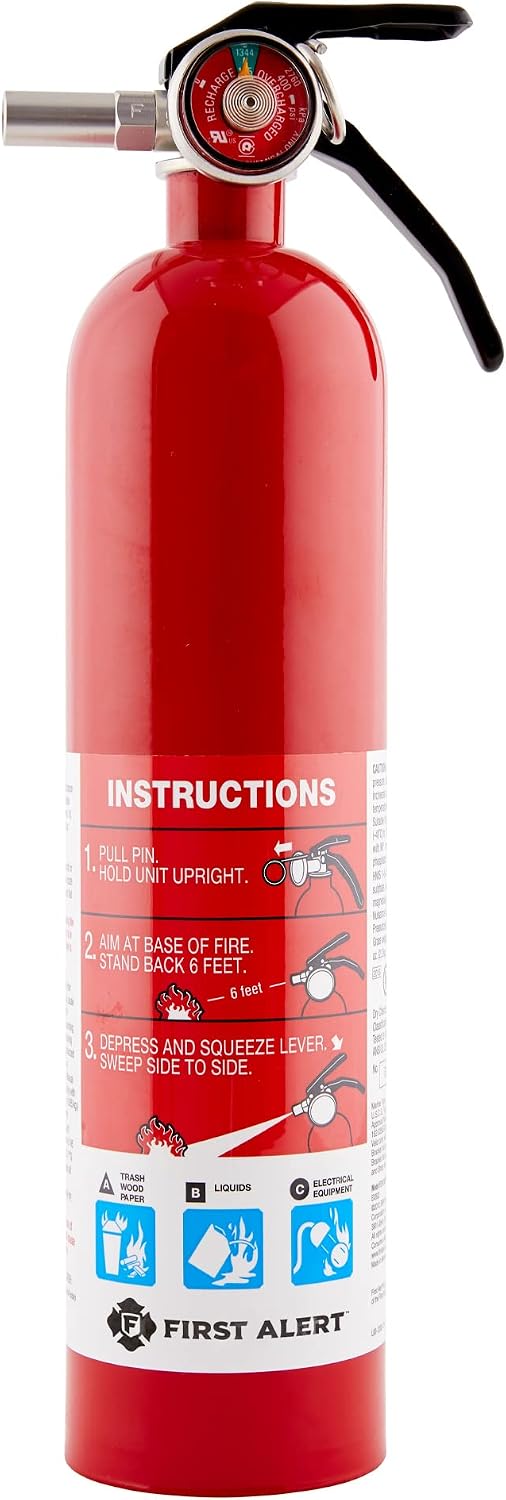 First Alert Fire Extinguisher, Standard Garage Use