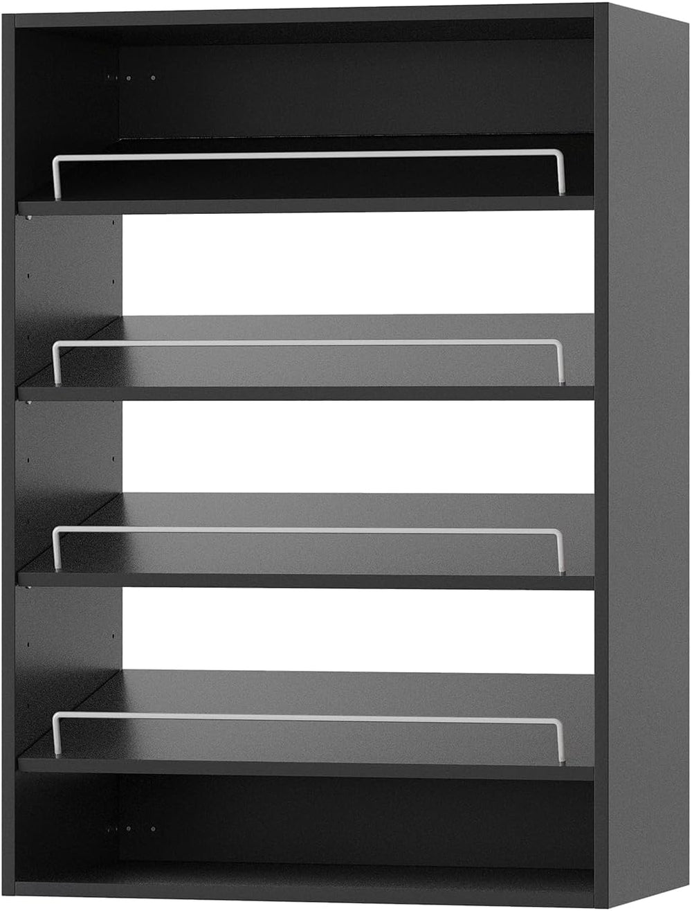 Shoe Shelf Short Tower Closet Unit, Modular Wood Closet System Organizer with...