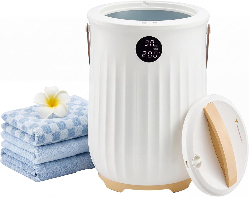 OLIXIS 20L Large Towel Warmer Bucket, Portable Towel Warmers for Bathroom