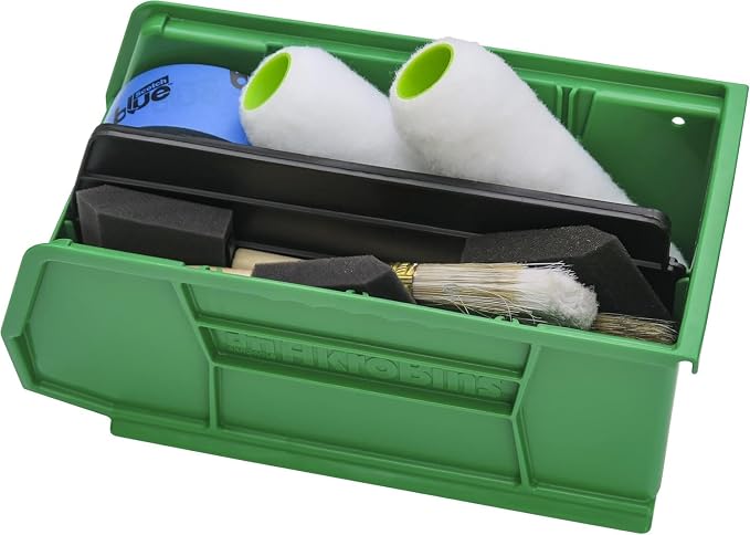 Akro-Mils 30230 AkroBins Plastic Storage Bins, Space-Saving Stackable Bins (1...