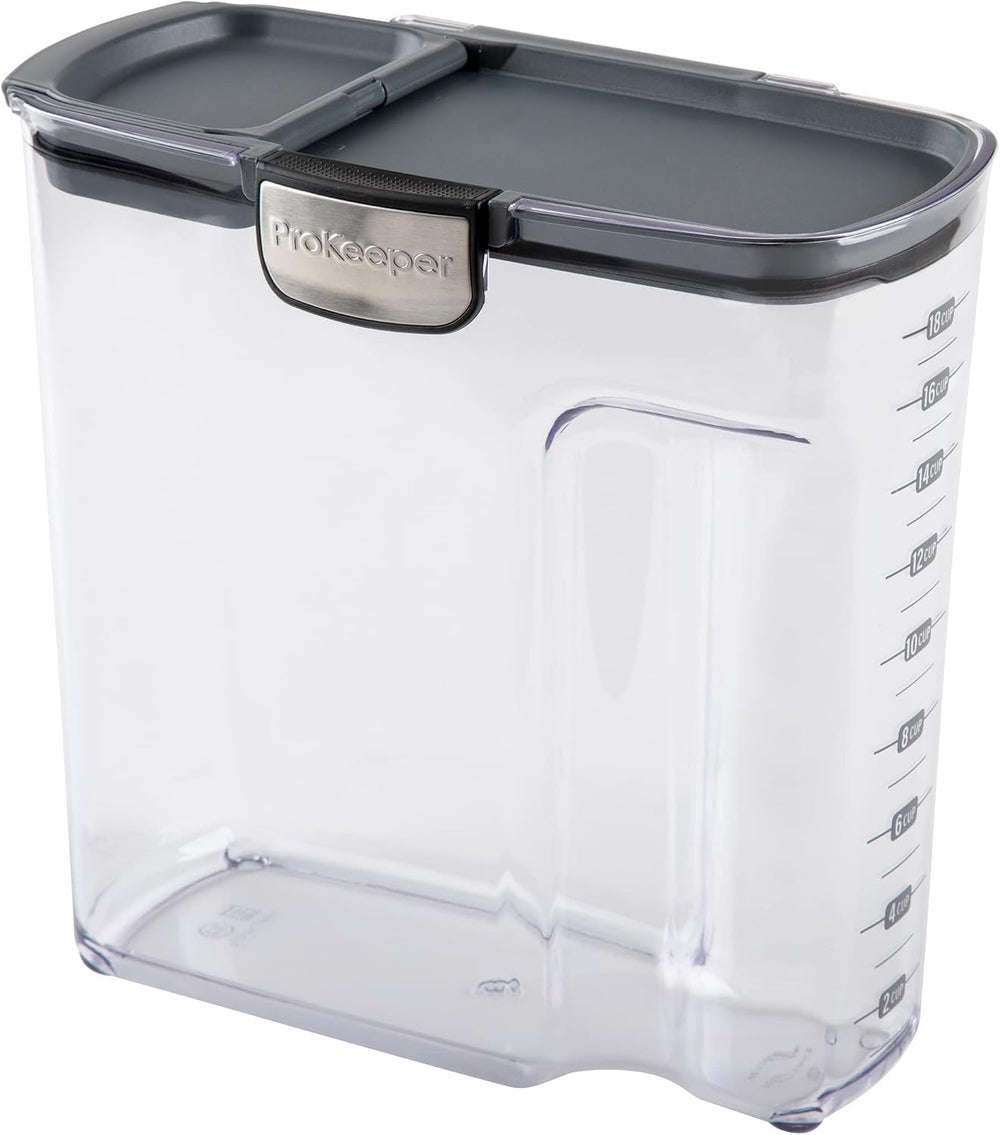Progressive International ProKeeper+ Clear Plastic Airtight Food Baker's ...