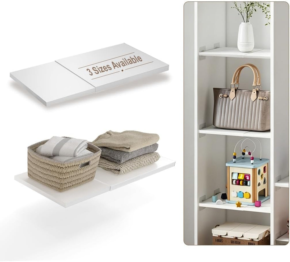 Tension Shelf Expandable Closet Tension Shelf