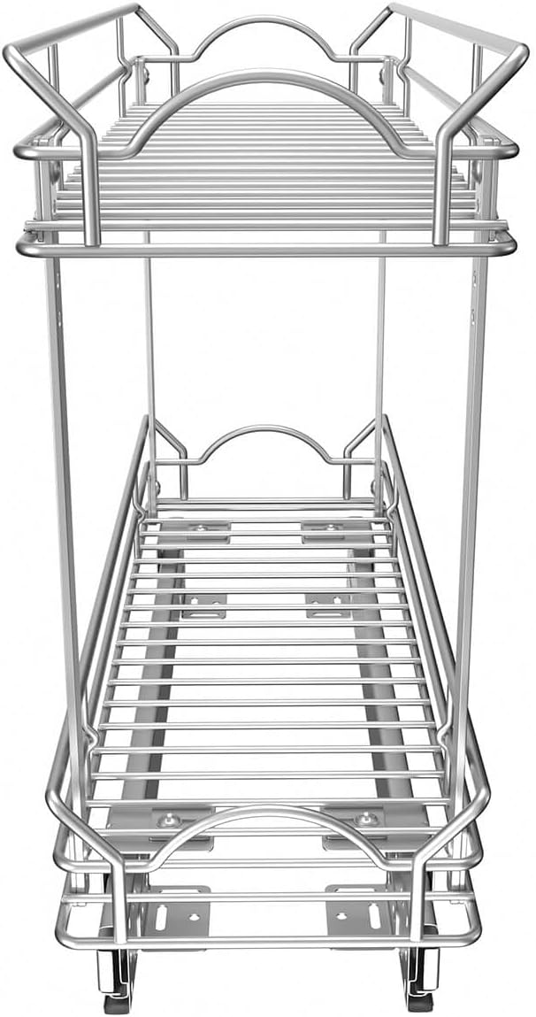 OCG Slide Out Cabinet Organizer for Narrow Cabinet (9" W X 17" D), ...