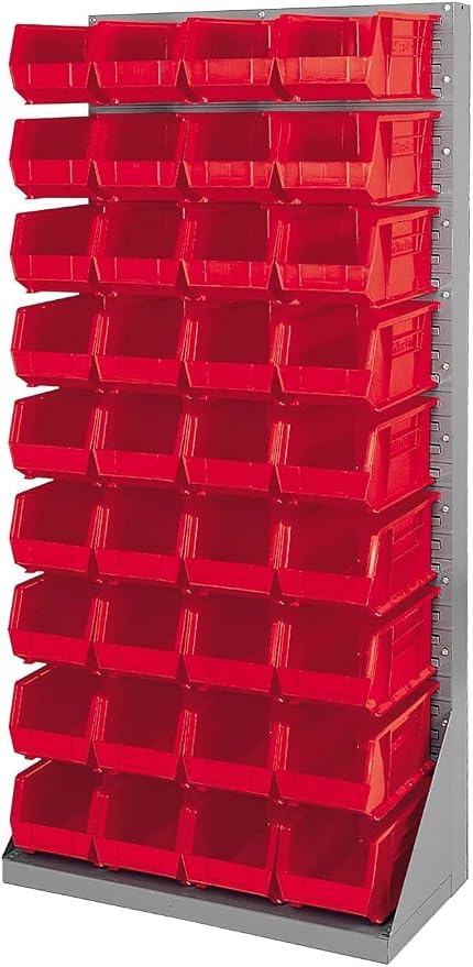 Akro-Mils 30240 AkroBins Plastic Storage Bins, Space-Saving Stackable Bins (1...
