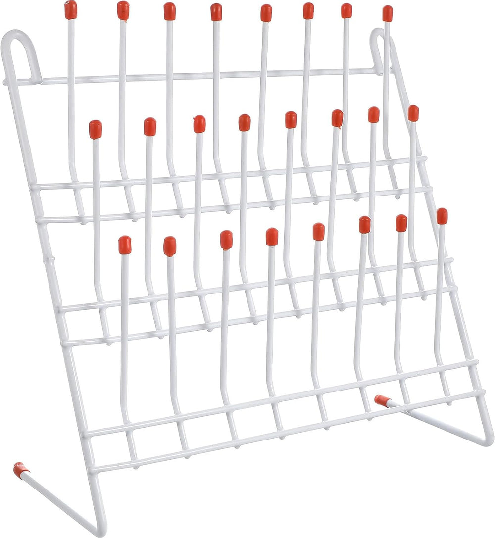 Tube Drying Rack Laboratory Draining Rack, Glassware Beaker Drying Holder Ste...