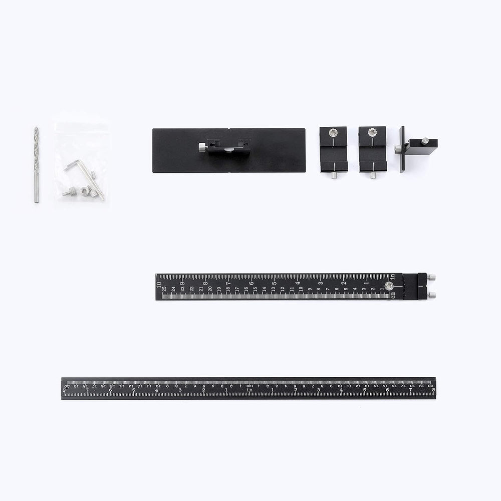 Cabinet Hardware Jig for Handles, Adjustable Template with Convenient and Pre...