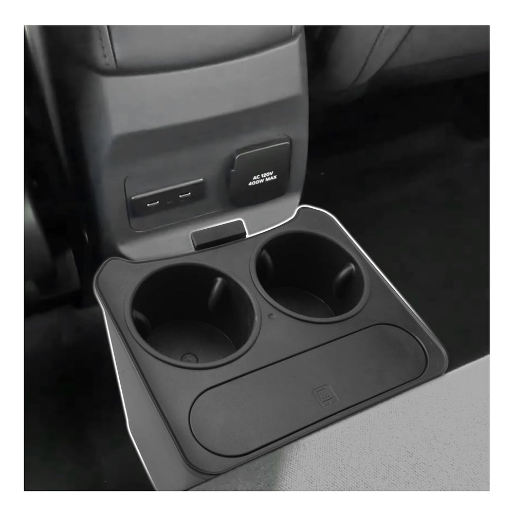 SXCY for 2025 2026 Ford Maverick Car Trash Can Cupholder Organizer