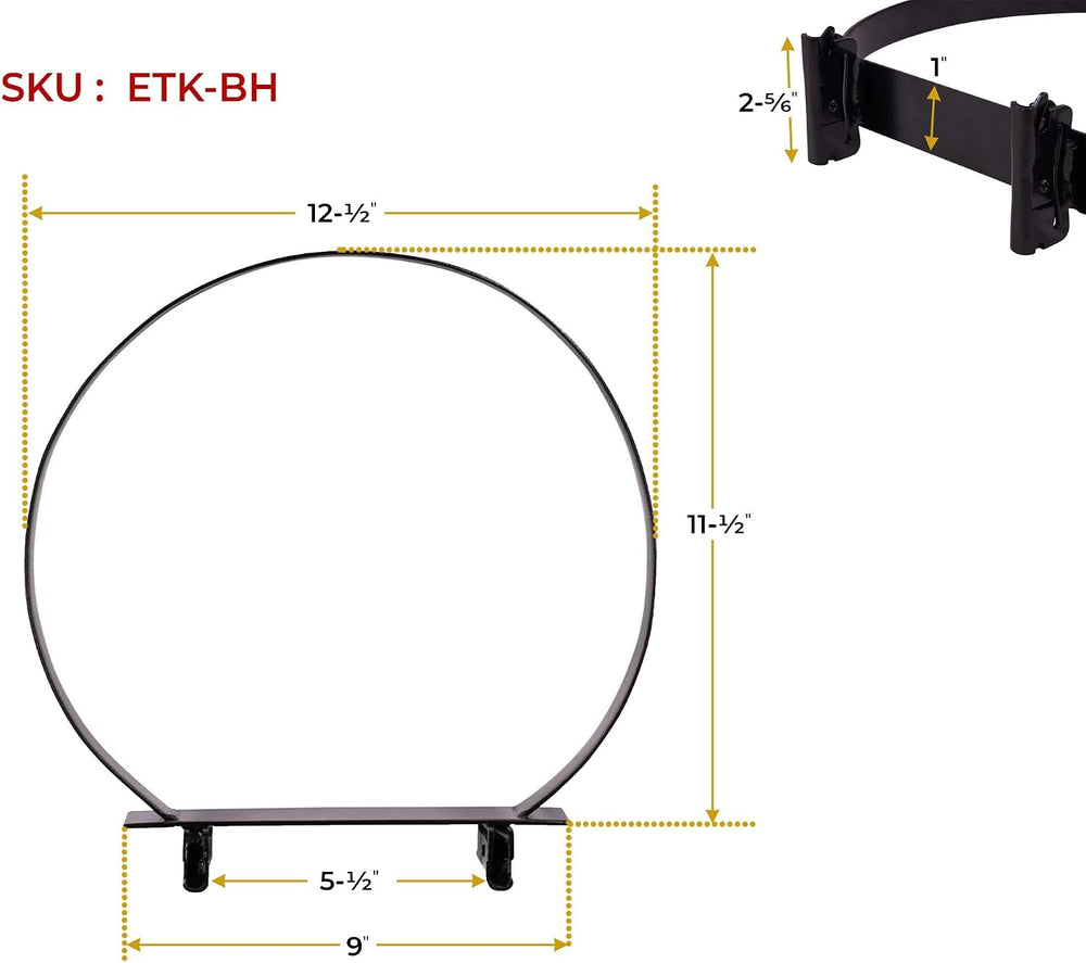 Mytee Products E-Track Bucket Holder - Enclosed Trailer 5 Gallon Holder - Acc...