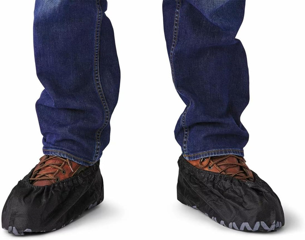 X-Large Disposable Boot Covers Non Slip Clean Home Shoe Covers