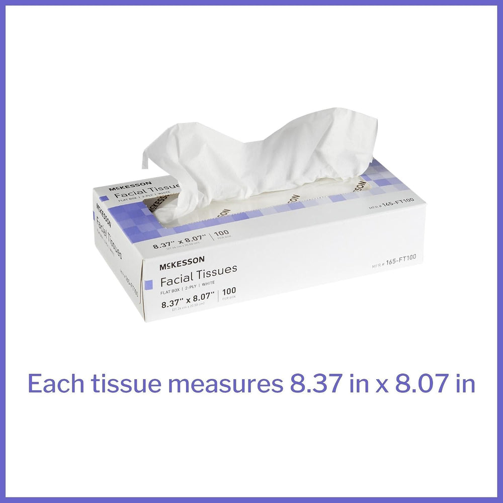 McKesson Facial Tissues Boxes Bulk Tissue, 3000 ct, 100 per Pack