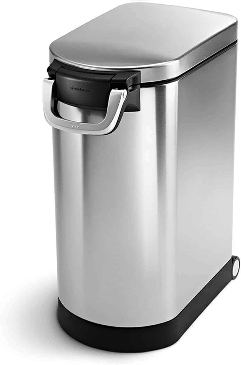 simplehuman Large Pet Food Storage Container, Holds 30-35 lb / 14-16 kg of Dr...