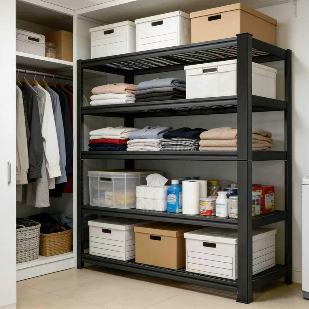 Garage Shelving Storage Shelves, 72''x35.5''x16'' Hea...