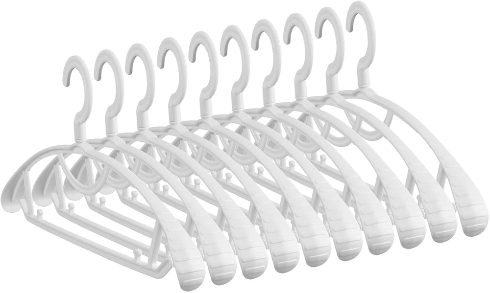 Suit Hangers 20 Pack - No Shoulder Bump Heavy-Duty ABS Plastic Sturdy Hanger ...