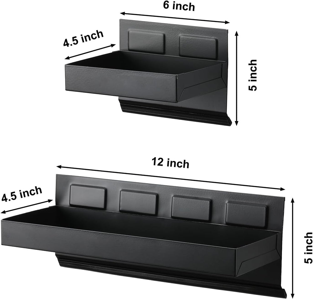 Magnetic Toolbox Shelf, Tray and Holder, 4-Piece Magnetic Toolbox Tray Set To...