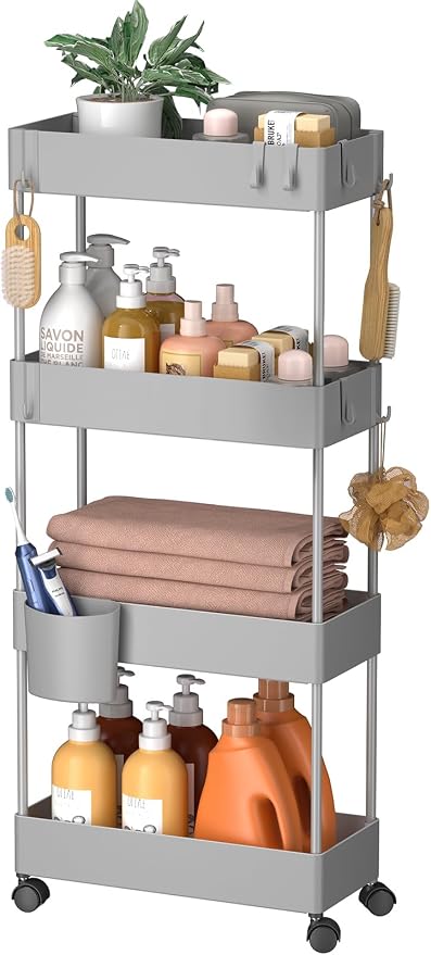 Pipishell Slim Storage Cart