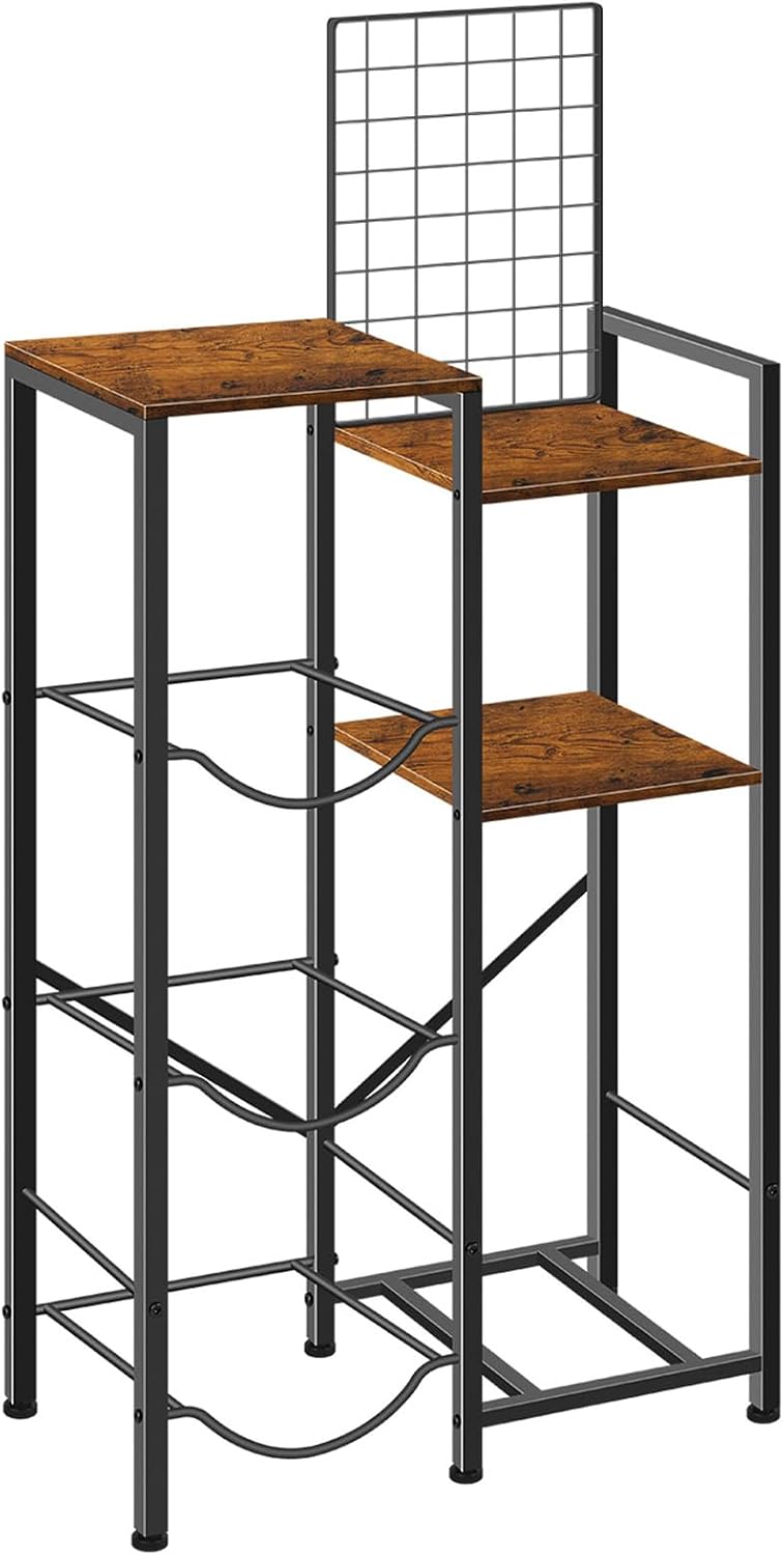 5 Gallon Water Jug Holder Tall Water Bottle Holder with Storage Shelves
