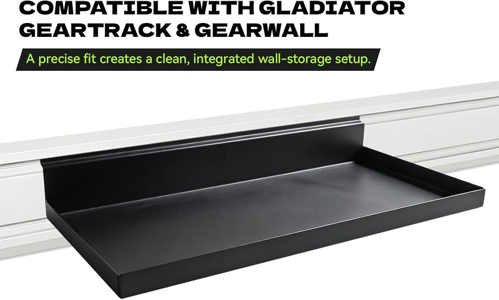 Garage Storage Shelves Compatible with Gladiator GearTrack & GearWall, So...