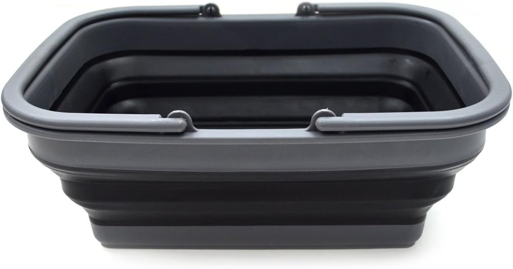 SAMMART SAMMART 9.2L (2.37Gallon) Collapsible Tub with Handle - Portable Outd...