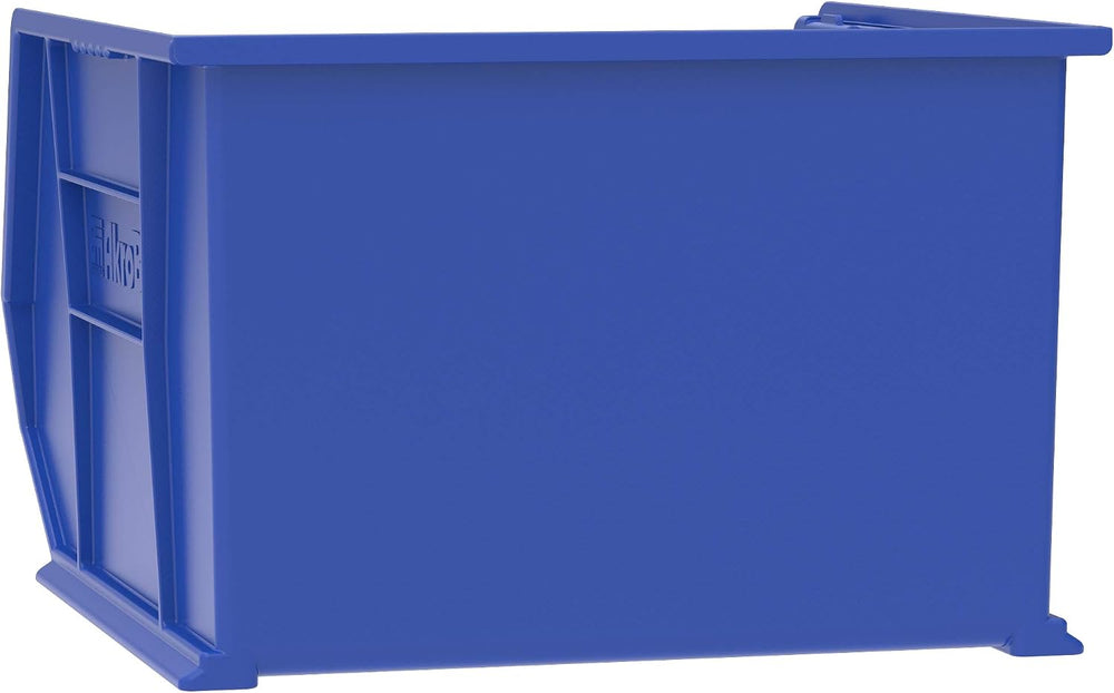 Akro-Mils 30270 AkroBins Blue Plastic Hanging Stackable Storage Organizer Bin...