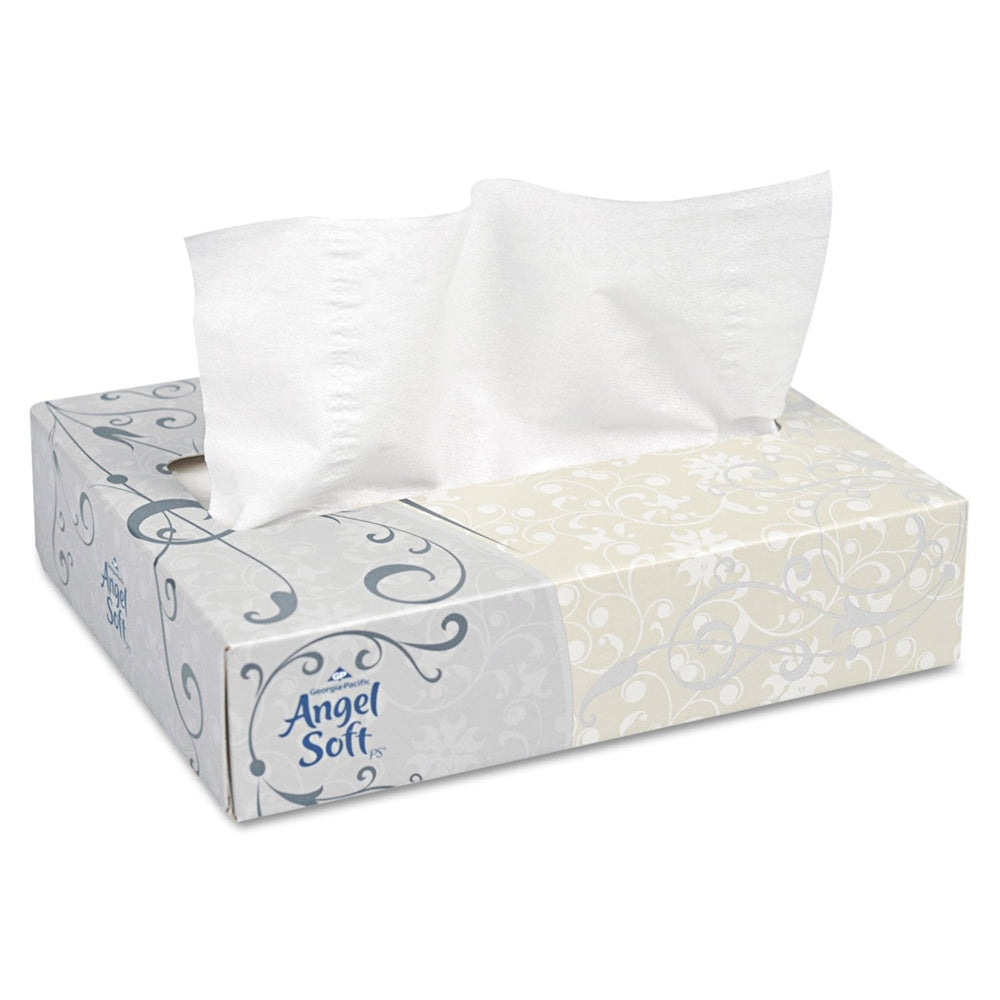 Georgia Pacific Professional 48550 Facial Tissue, White, 50 Sheets Per Box (C...