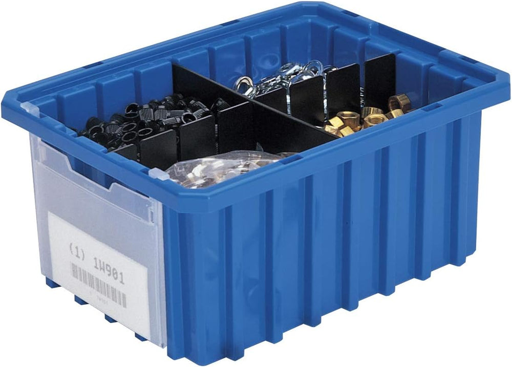 Akro-Mils 33105 Akro-Grid Plastic Slotted Dividable Modu Box Stackable Grid S...