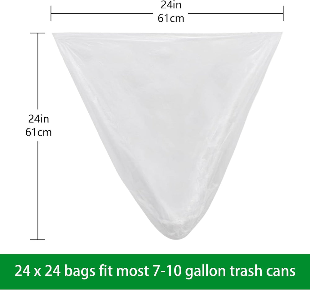 TYPLASTICS 7-10 Gallon Trash Can Liners - Wholesale 1000 Count Trash Bags