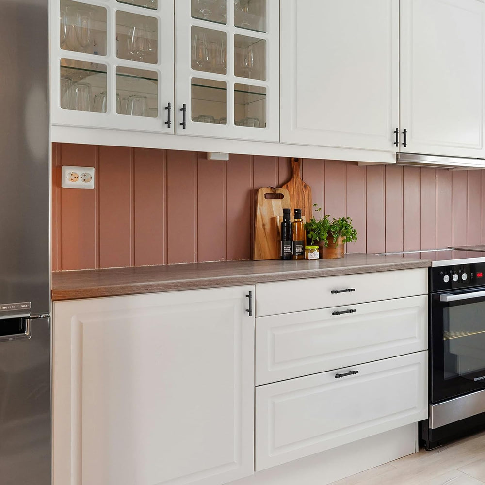 HOME EDIT 30 Pack 3 inch Black Cabinet Handles, Kitchen Cabinet Handles Matte...