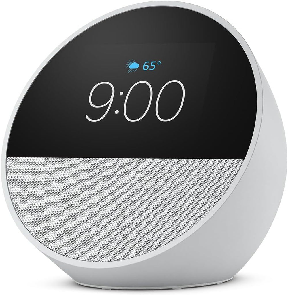 Amazon Echo Spot (newest model), Great for nightstands, offices and kitchens,...