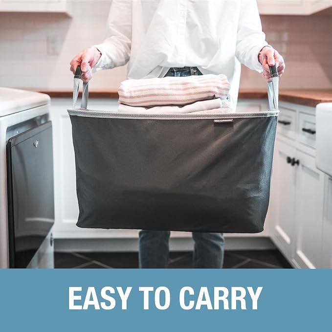 CleverMade Collapsible Laundry Basket Hamper (2 Pack)