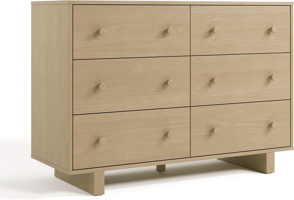Storkcraft Texas 6 Drawer Dresser, Driftwood