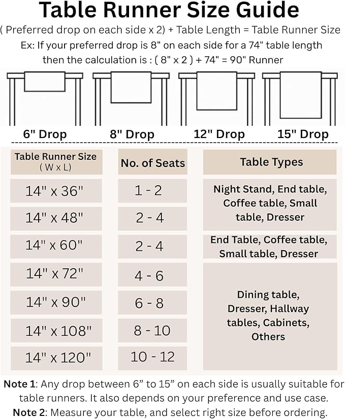 Solino Home Linen White Table Runner 132 Inches Long - 100% Pure Linen Extra ...
