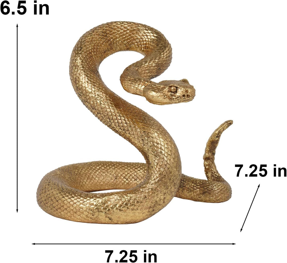 Guichifun Snake Statue Decor Halloween Decoration Collectible Figurines