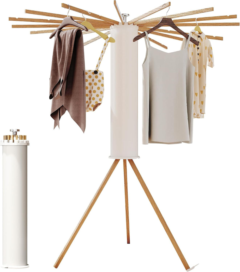 Tripod Clothes Drying Rack,Drying Rack Clothing Foldable for Laundry