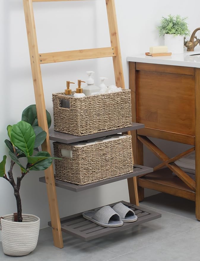 StorageWorks Wicker Storage Basket (2-Pack)