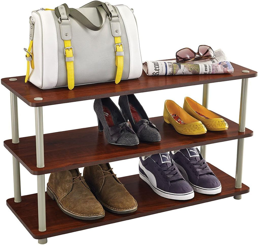 ClosetMaid 3-Tier Shelf Organizer Unit for Shoes, Accessories, Hats, Purses, ...