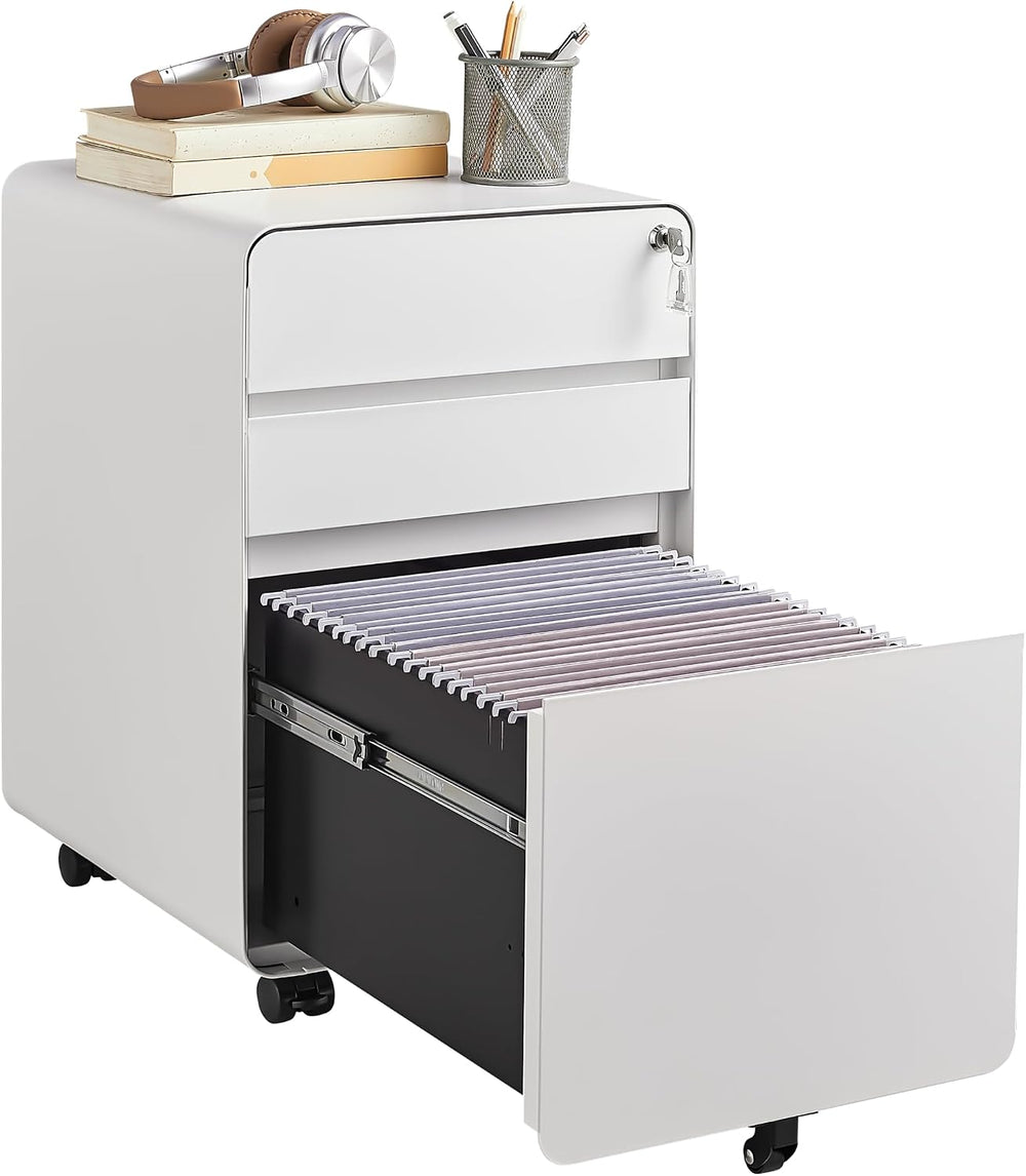 3 Drawer Mobile File Cabinets for Home Office