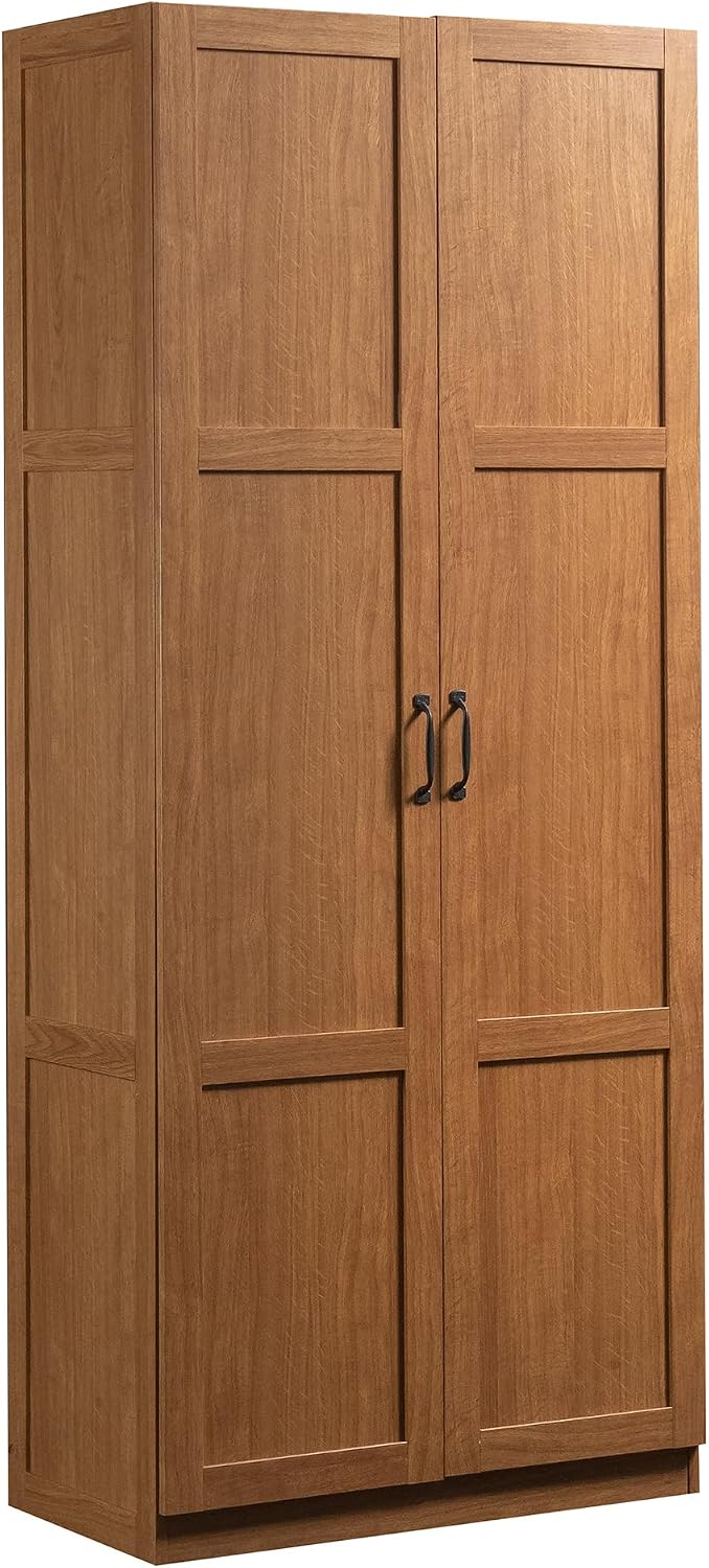 Sauder Select Storage Cabinet, Pantry Cabinet Kitchen Storage with Adjustable...