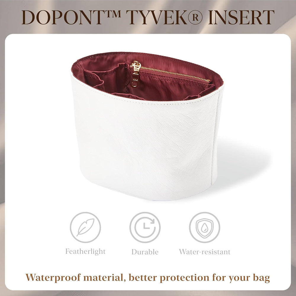 Doxo DupontPaper Purse Insert for LV All In BB, Lightweight with Zipper
