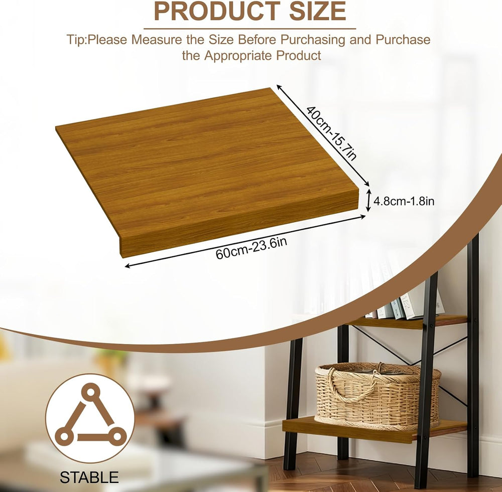 5-Pcs Bamboo Wire Rack Covers, 24"x16" Wire Shelf Covers for Shelvi...