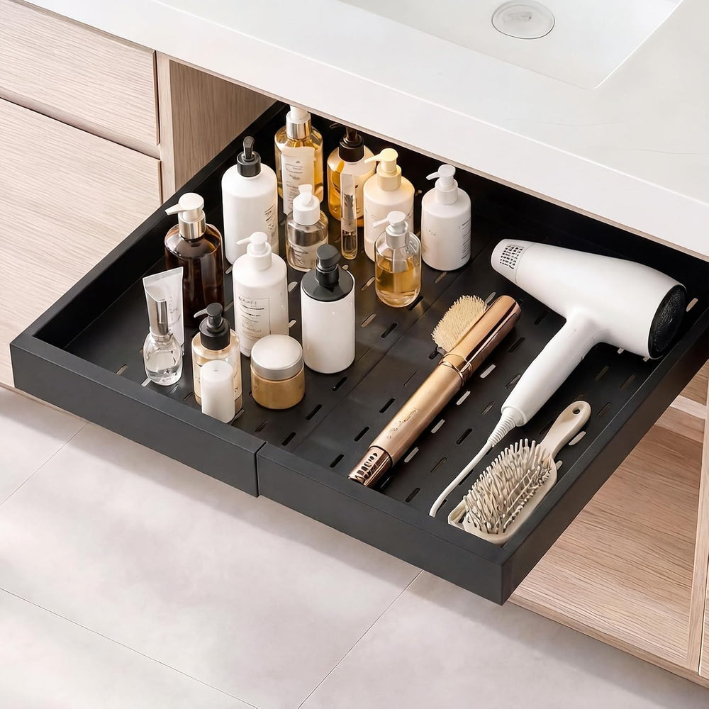 VEVOR Pull Out Cabinet Organizer, 2 Pack Expandable Width (12.2"-18.9&qu...