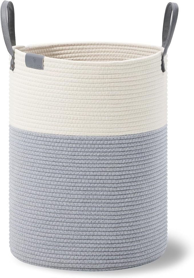VIPOSCO Tall Laundry Basket, Large Dirty Clothes Hamper