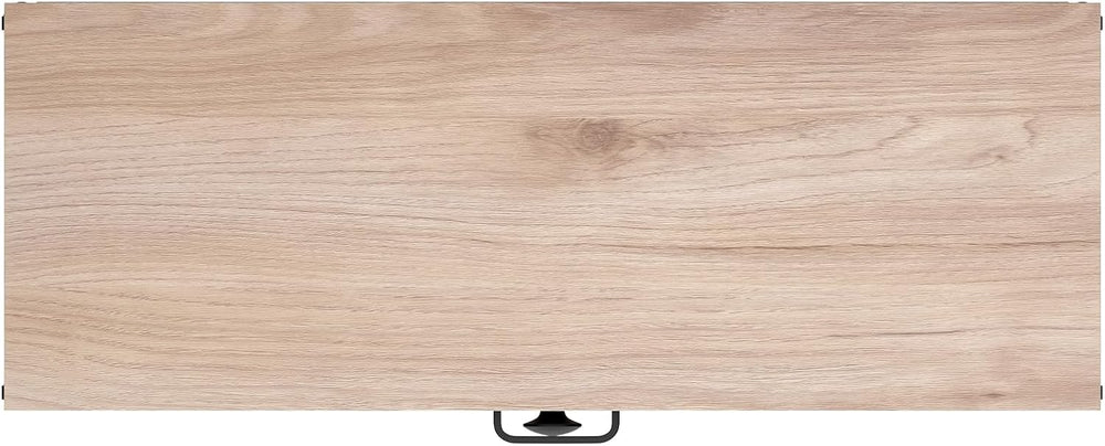 XIAO WEI Cabinet With 2 Rattan Curved Pattern Flip Drawers, Freestanding Shoe...