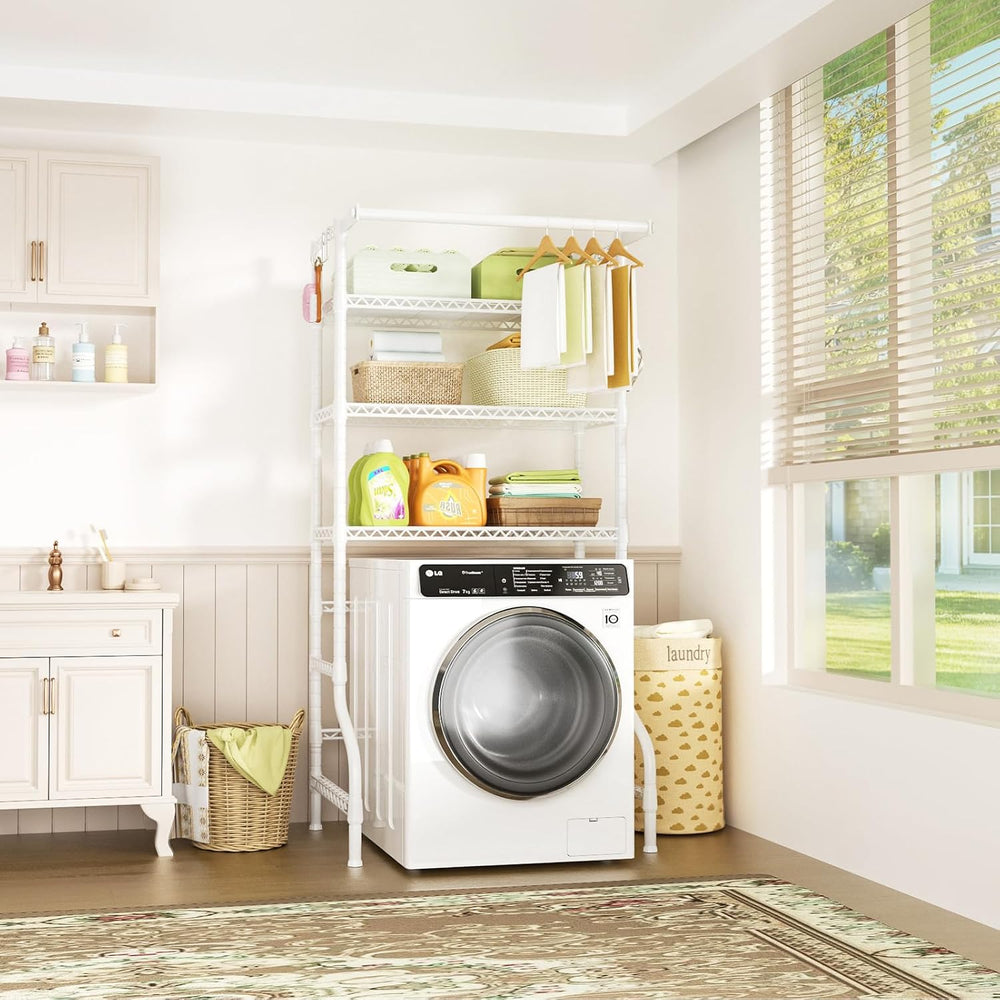 Ulif U11 Over Washer and Dryer Shelves, 3 Tiers Laundry Room Storage and Orga...