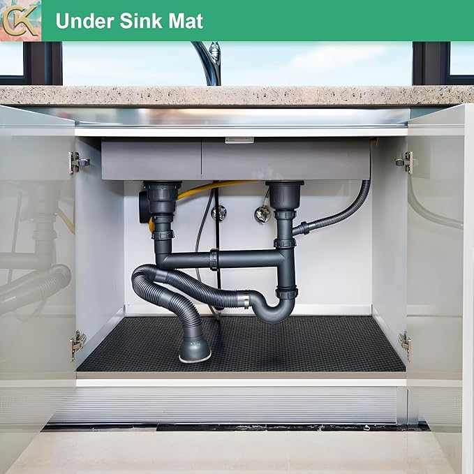 Self-Adhesive Shelf Liner Kitchen Liner, Waterproof Backed Paper Easy Peel and